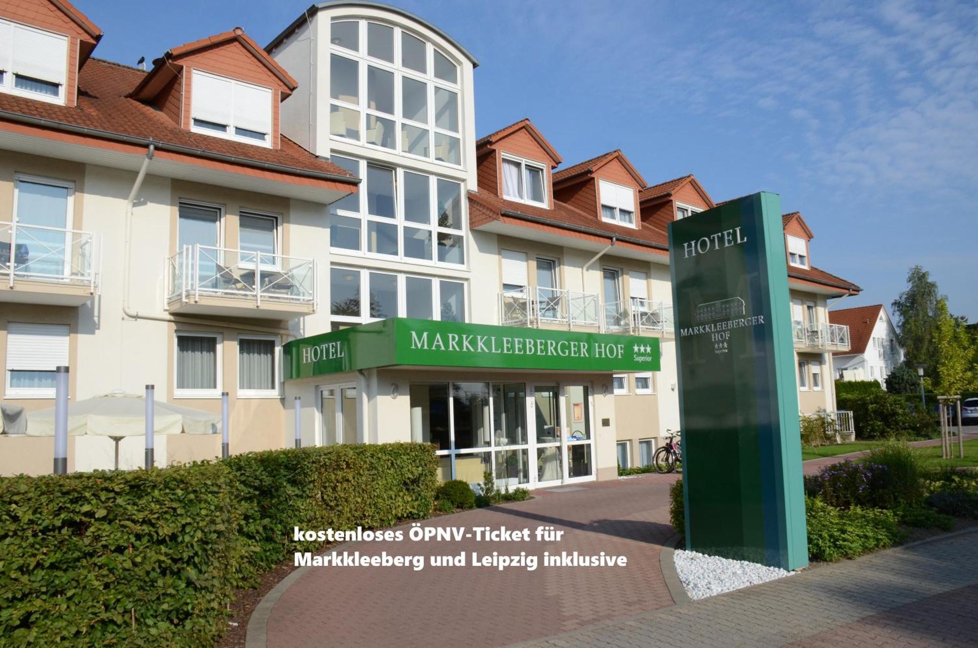 Hotel Markkleeberger Hof Buitenkant foto